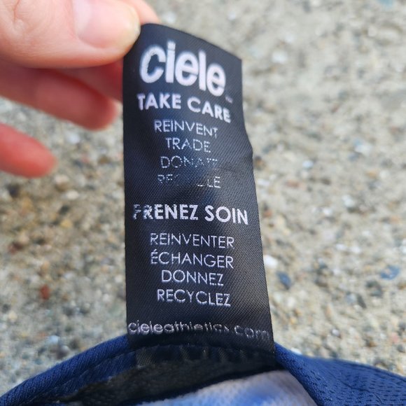 Ciele LR Cap - Tracksmith Joint Adventure - Blue/Light Blue - Picture 6 of 10